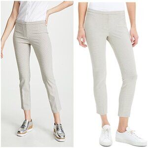 NWT Theory Classic Skinny Viscose Plaid Multi Pants Size 2